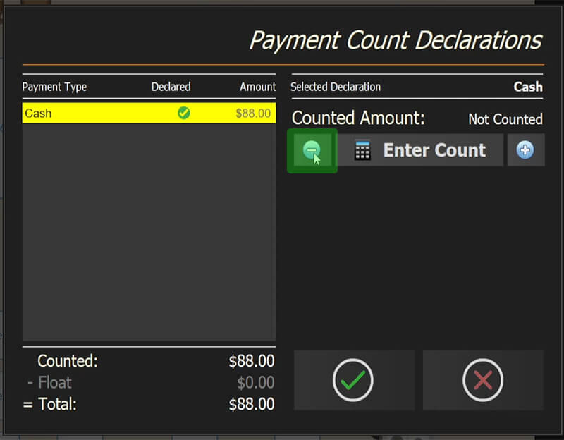 EOD Cash Dec77