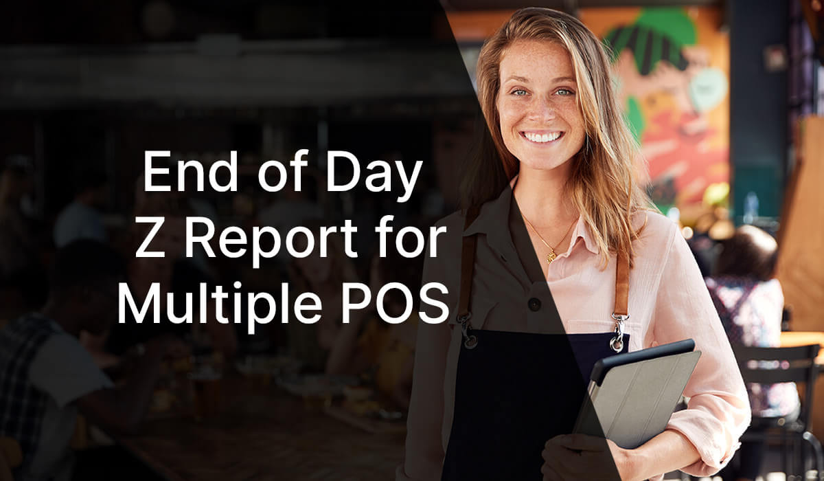 End of Day Z Report for Multiple POS Terminal